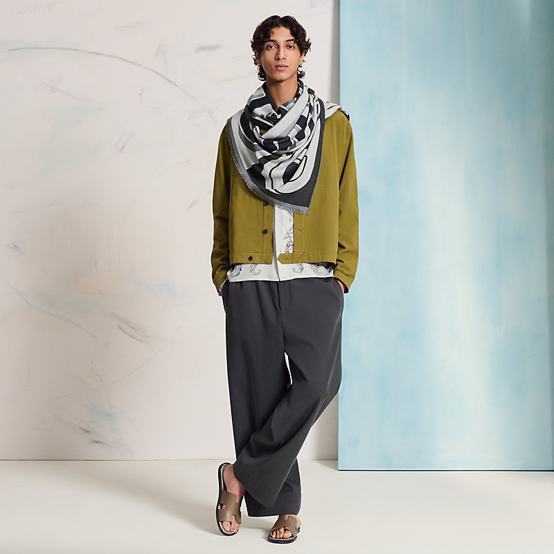 エルメス HERMES MAILLONS TGM H694202T STOLE Maillons TGM rectangle  