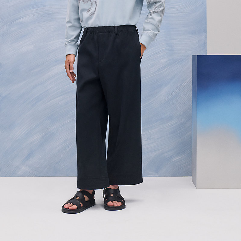 Malte pants - Blue - 38 | Hermès Malaysia
