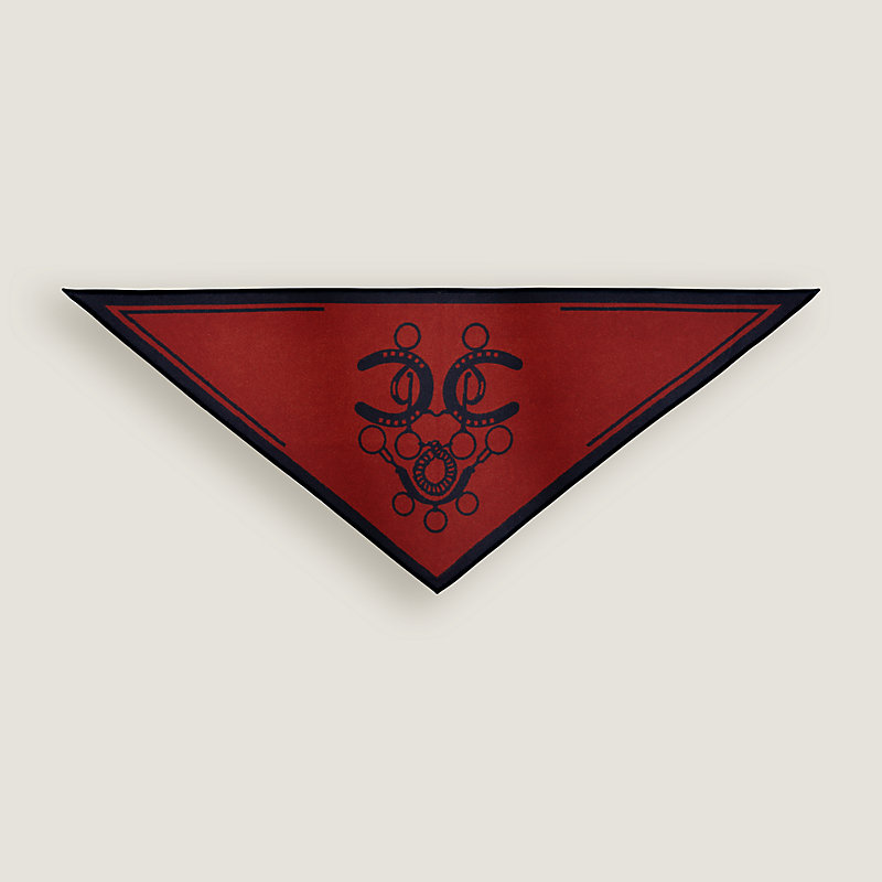 Manege double face triangle scarf, View: , view 4 of 5