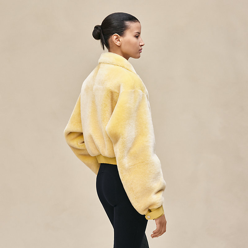 Manteau court en cuir, Vue: , vue 3 sur 7