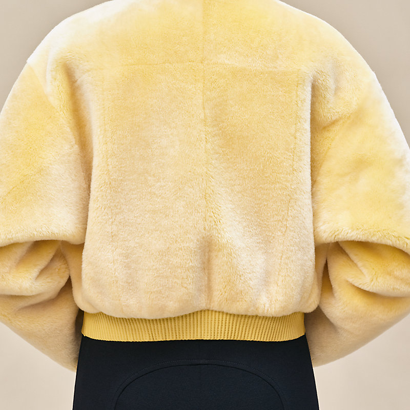 Manteau court en cuir, Vue: , vue 5 sur 7