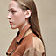 Manteau Inspiration Trench mix cuir, Vue: Vue portée, worn, vue 7 sur 8