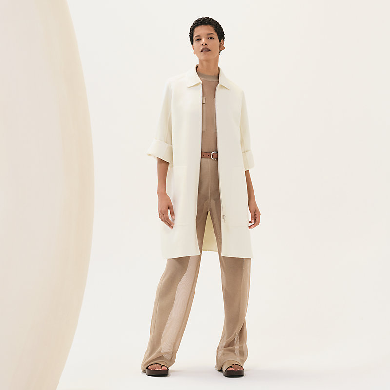 Manteau zippé