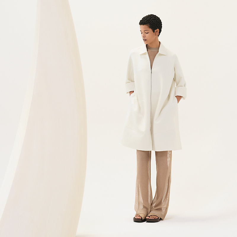 Manteau zippé