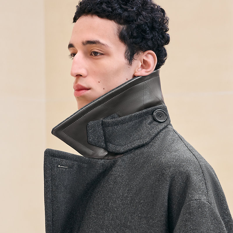 Mantel Voyage mit Lederdetails | Hermès Deutschland