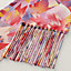 Marble Silk fringed scarf, View: Detail, detail, view 3 of 4
