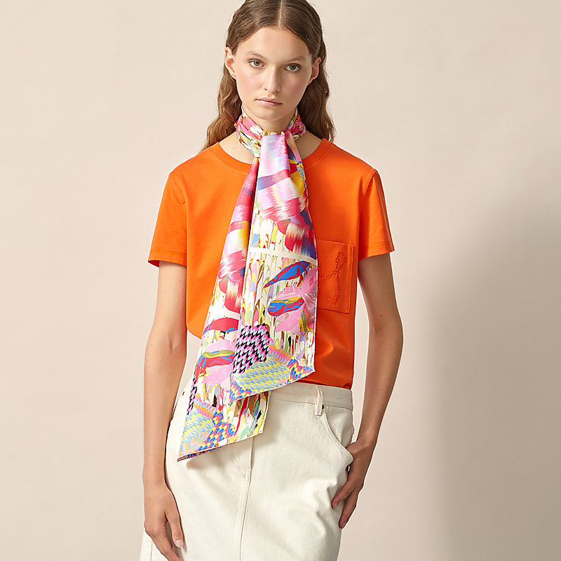 hermes marble silk scarf