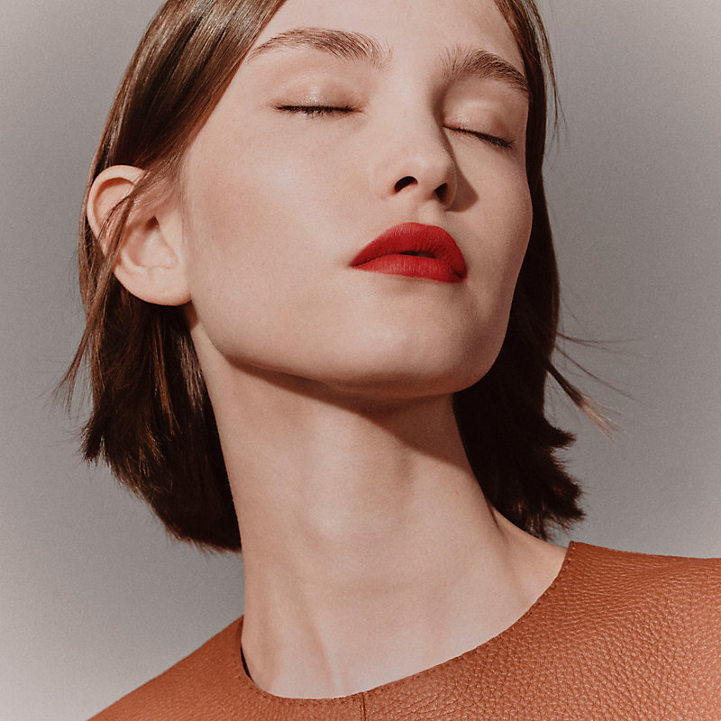 Matte lipstick, Engraved limited edition, Rouge Amazone