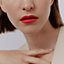 Matte lipstick refill, Rouge Exotique, View: Worn, worn, view 4 of 5