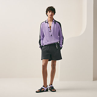 エルメス ポロシャツ POLO MAXI MESH 長袖 ITZKGQ55JZKW 
