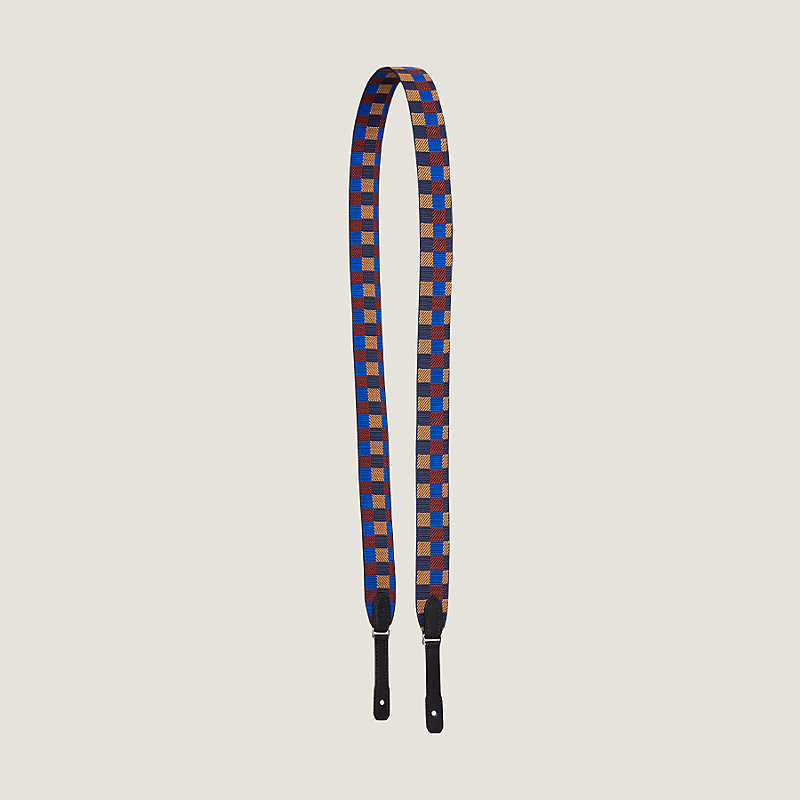 【HERMES】Maxi Quadrille 25 mm ショルダーストラップ Maxi Quadrille 25 mm bag strap | Hermès Canada