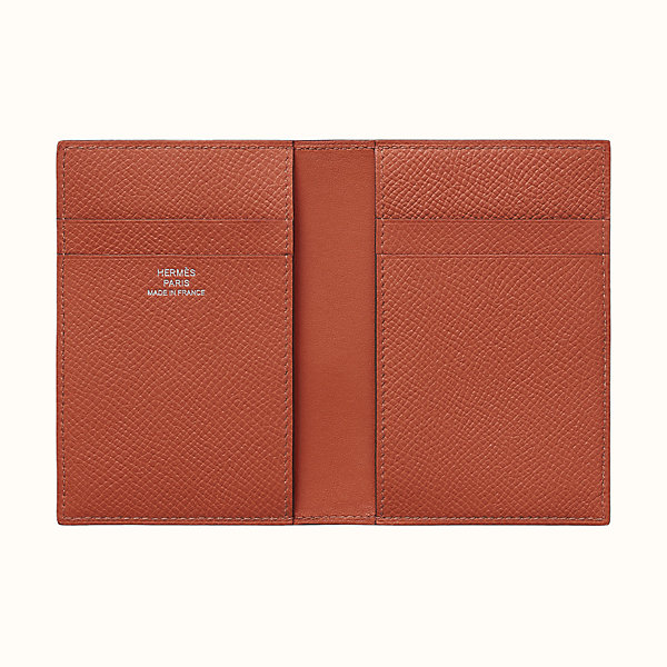 hermes leather card holder