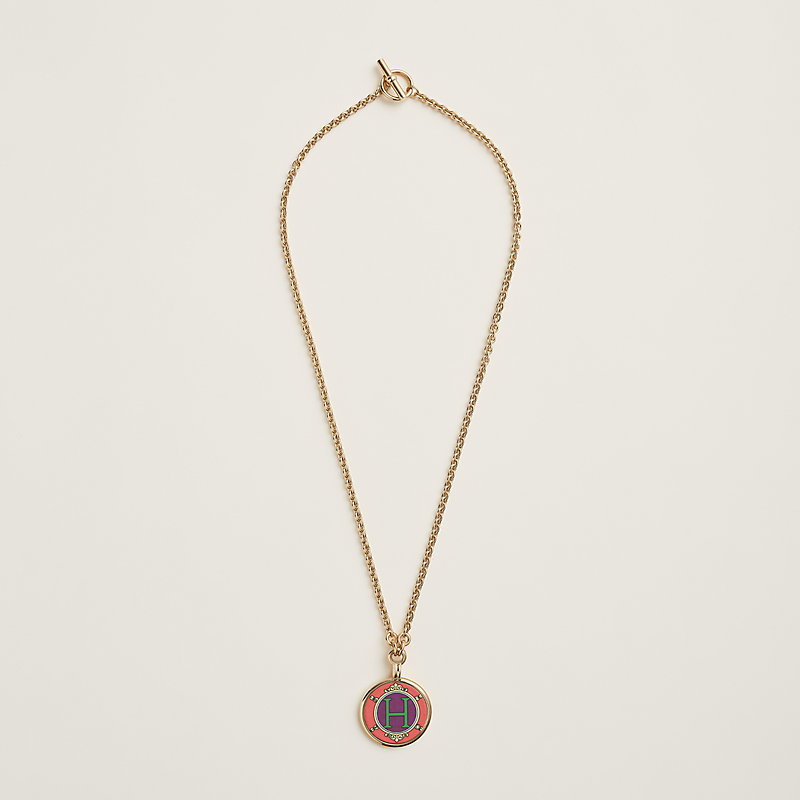 Medaille Blason necklace, small model | Hermès Hong Kong SAR Medaille Blason necklace, small model | Hermès Hong Kong SAR