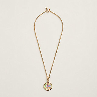 HERMES 最新作 ネックレス お洒落 Medaille Funny Ice Cream PM HERMES 最新作 ネックレス お洒落 Medaille Funny Ice Cream PM