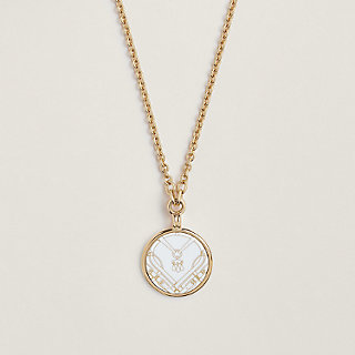 魅力的なデザイン【HERMES】ネックレス☆Medaille Mors a Jouets Medaille Mors a Jouets necklace | Hermès Canada