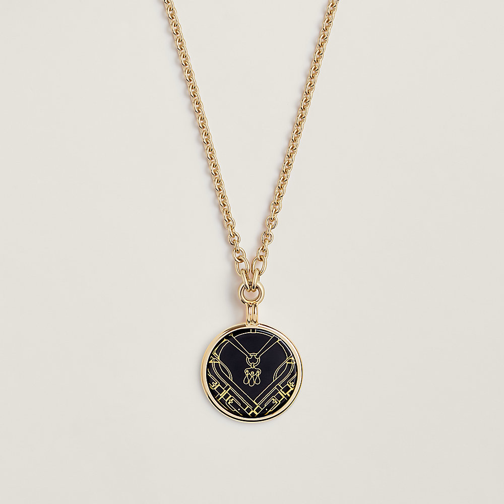 クラシカルな輝き【HERMES】ネックレス Medaille Mors a Jouets Medaille Mors a Jouets necklace | Hermès Finland