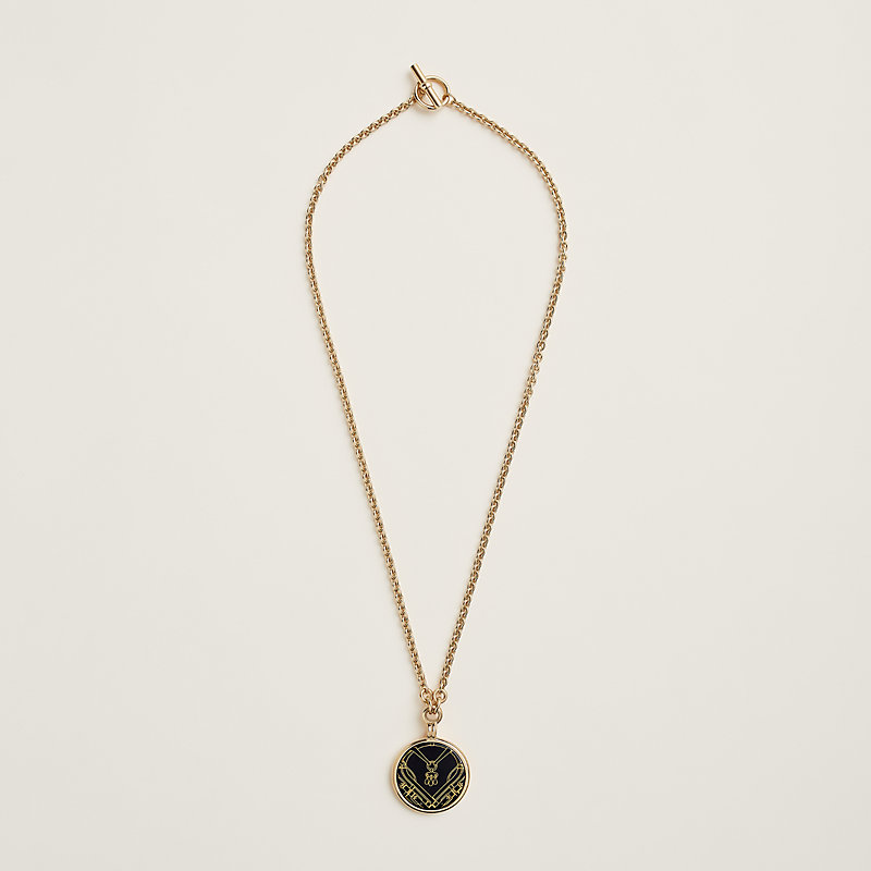 クラシカルな輝き【HERMES】ネックレス Medaille Mors a Jouets Medaille Mors a Jouets necklace | Hermès Finland