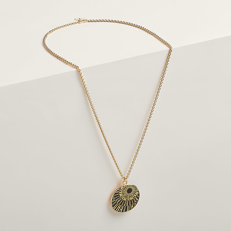 【HERMES】Medaille OP'H necklace, large model Medaille OP'H necklace, large model | Hermès Canada