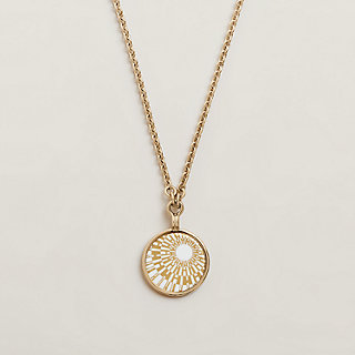 HERMES☆Medaille OP'H ネックレス、スモールモデル medaille-op-h-necklace-small-