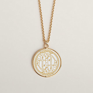 Medaille Quadrige necklace, large model | Hermès Canada
