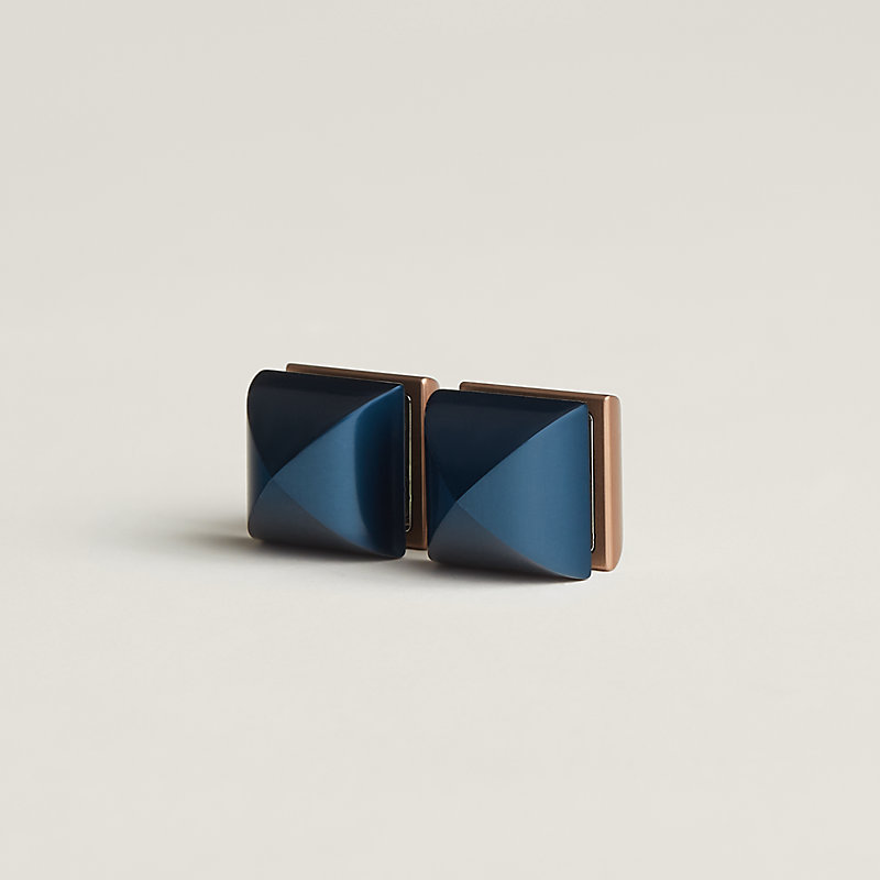 【HERMES】Puces d'oreilles Medor Alu ピアス Medor Alu stud earrings | Hermès USA