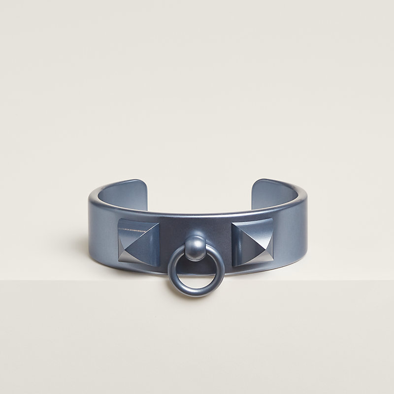【都会的な存在感☆】Hermes Medor Aluカフ ブレスレット Medor Aluminium Sunset bracelet | Hermès Thailand