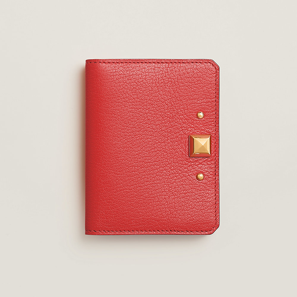 Medor card holder - White | Hermès USA