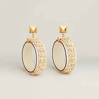 【HERMES】Medor Picnic earrings Medor Picnic Gaine earrings | Hermès USA