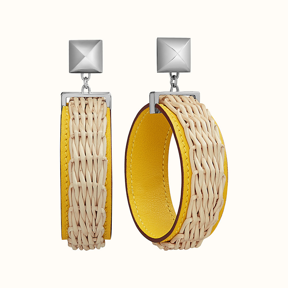 hermes medor earrings