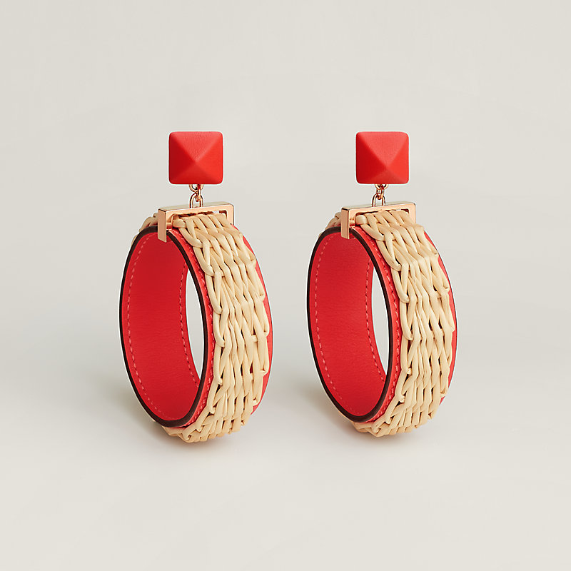 Medor Picnic Gaine earrings | Hermès Malaysia
