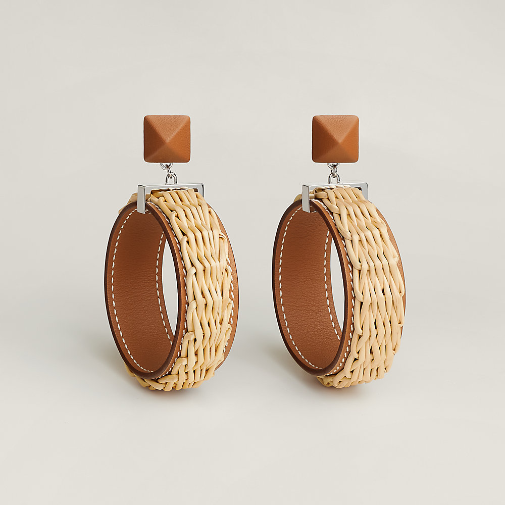 レビュー高評価の商品 Medor Picnic Gaine earrings | Hermès USA アクセサリー