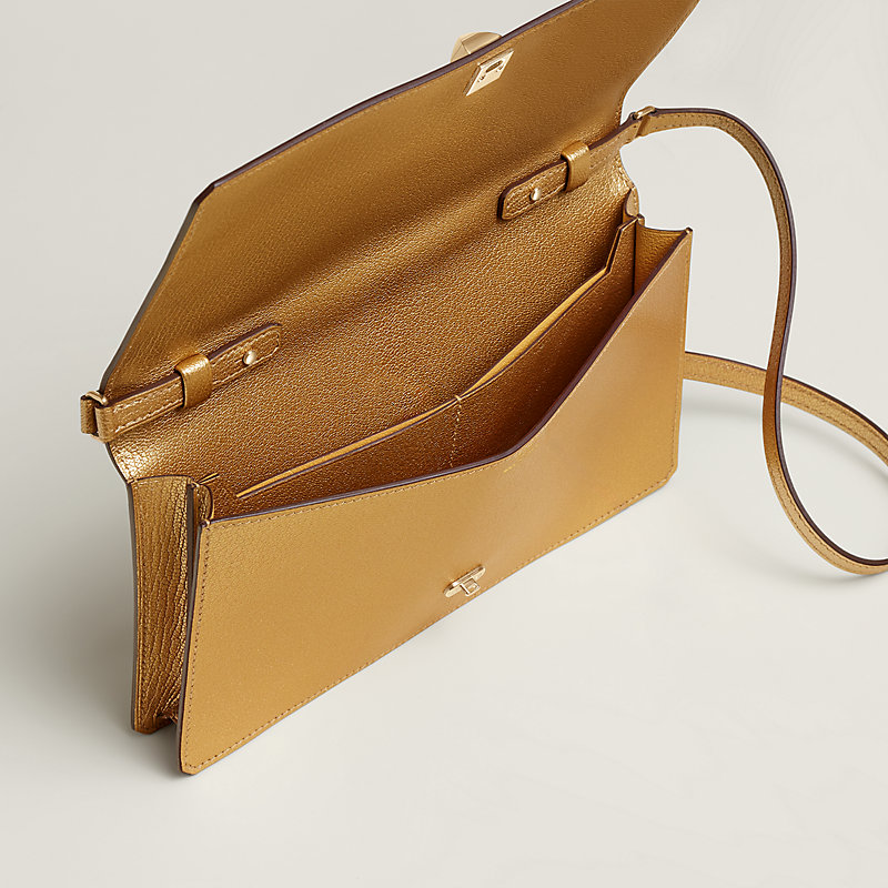 Medor To Go wallet - Orange | Hermès USA