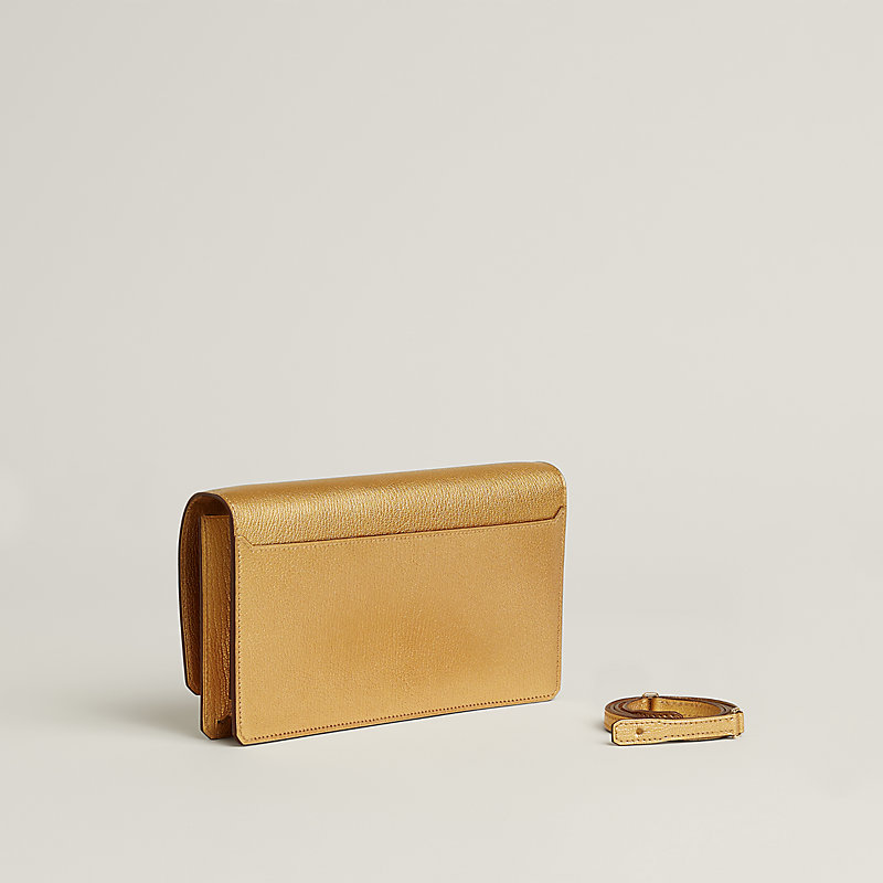 Medor To Go wallet - Orange | Hermès USA