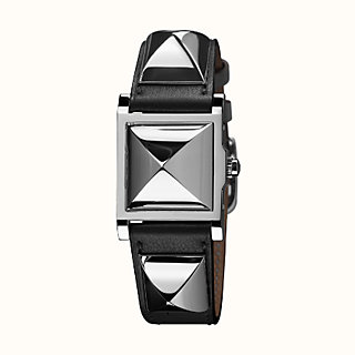 hermes studded watch