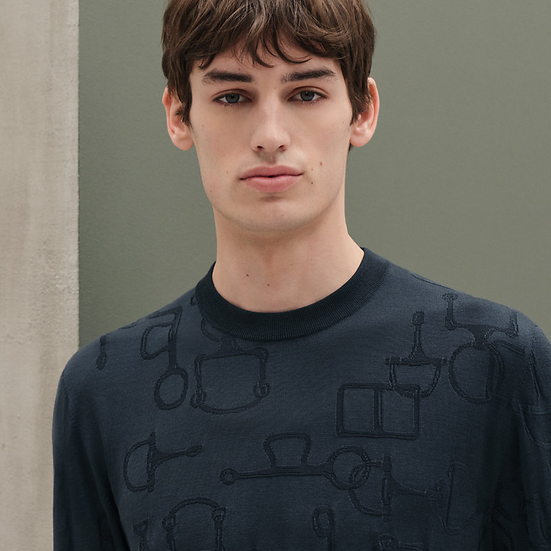 "Meli-Mors integral" crewneck sweater