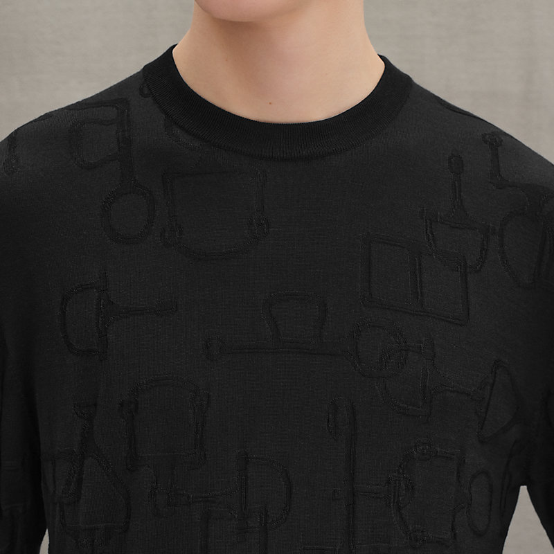 "Meli-Mors integral" crewneck sweater