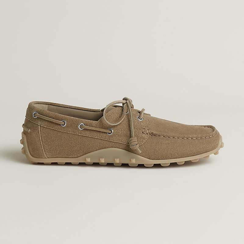 ◇HERMES ローファー モカシン コリエド ベージュ スエード ムートン Member loafer | Hermès USA