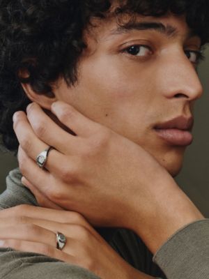 Rings and earrings
