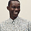 "Metal au Carre" straight cut shirt, View: Worn, worn, view 4 of 5