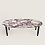 Metiers oval table, View: Worn, worn, view 1 of 1
