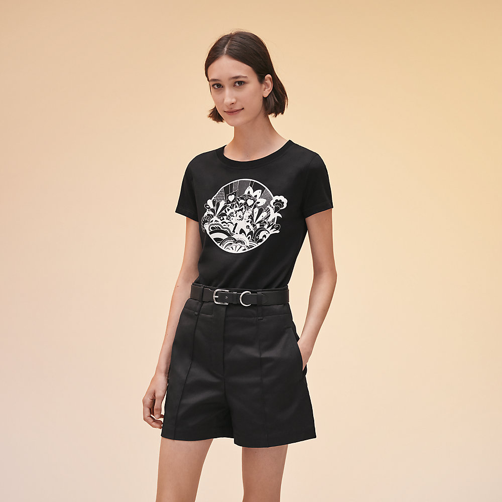 Micro print t-shirt | Hermès Singapore