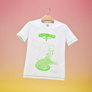 美品】HERMES ジャングルラブ Jungle Love Tシャツ 40