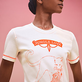 Micro printed t-shirt | Hermès Portugal Micro printed t-shirt | Hermès Portugal