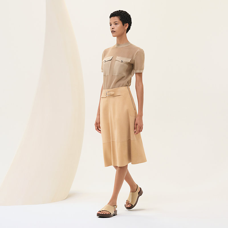 *静かに輝く、美しさの証*【HERMES】 Flared skirt Flared skirt | Hermès UK