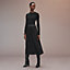 Mid-length pleated skirt, View: Worn, worn, view 2 of 5