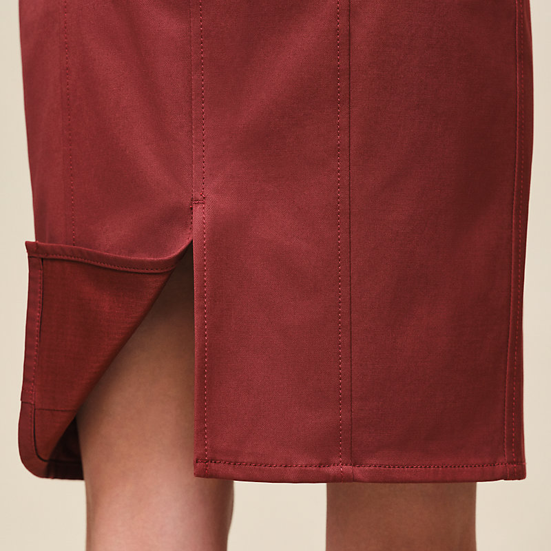 Mid-length skirt