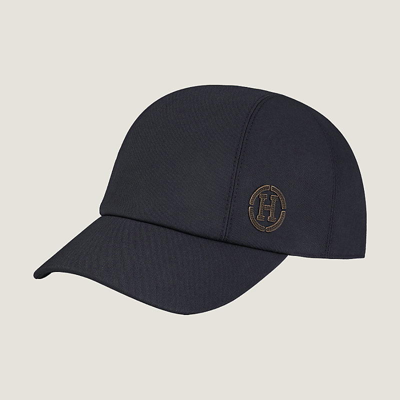 HERMES MILES CAP 60 NAVY | ベースボールキャップ 