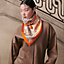 Mille Feuilles de Soie double face scarf 90, View: Worn, worn, view 3 of 6