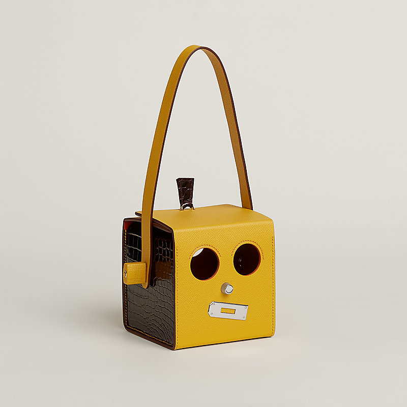 Minaudière cube robot