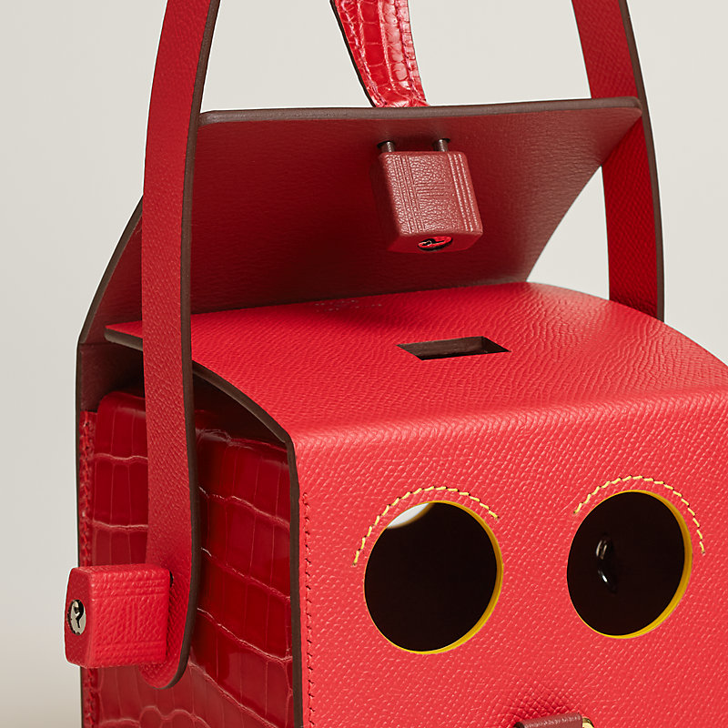 Minaudière cube robot